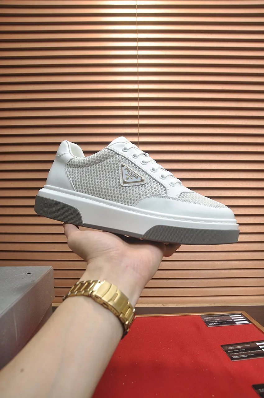 Men's shoes 💰580💶【PRADA】Top original, new season, high quality original goods, top imported calfskin with original imported glue, imported cowhide inside with original cowhide feet, original outsole! Quality guaranteed! Code 38-45 (45 customized)